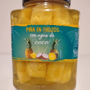PIÑA EN TROZOS "Con agua de coco"