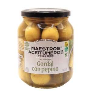ACEITUNA GORDAL CON PEPINO