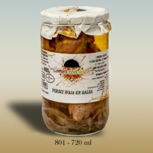 PERDIZ ROJA EN SALSA