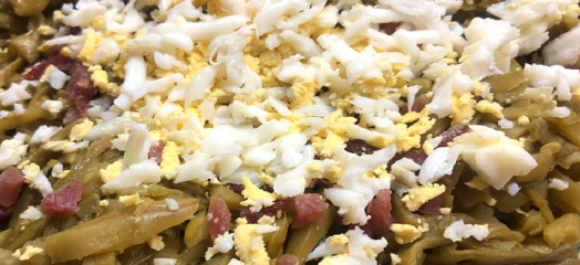 JUDIAS VERDES CON HUEVO